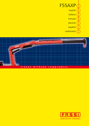 Grues de chargement hydrauliques Fassi F 55 AXP 24