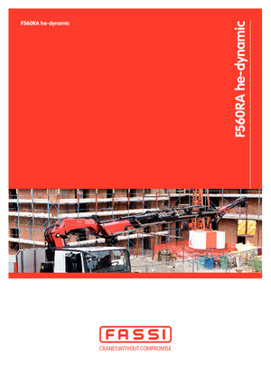 Grues de chargement hydrauliques Fassi F 560 RA 2.25 he-dynamic