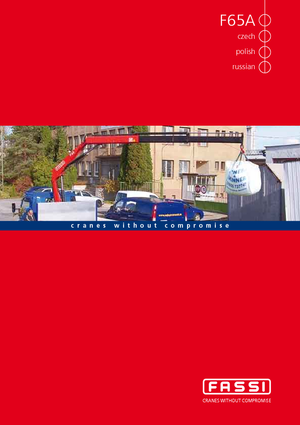 Grues de chargement hydrauliques Fassi F 65 A 21