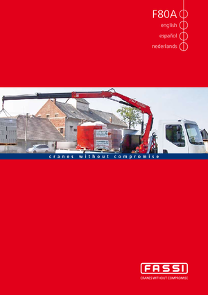 Grues de chargement hydrauliques Fassi F 80 A 24