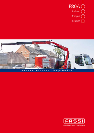 Grues de chargement hydrauliques Fassi F 80 A 24