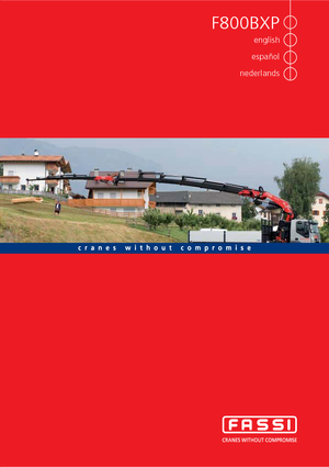 Grues de chargement hydrauliques Fassi F 800 BXP 26