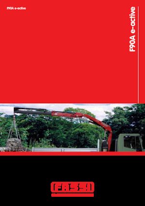 Grues de chargement hydrauliques Fassi F 90 A e-active