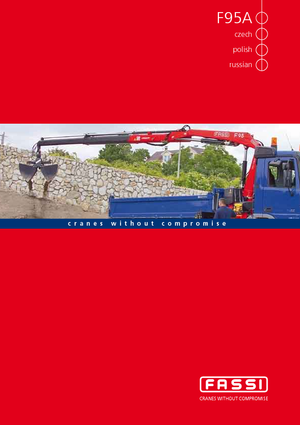 Grues de chargement hydrauliques Fassi F 95 A 22