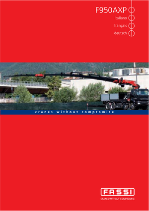 Grues de chargement hydrauliques Fassi F 950 AXP 28
