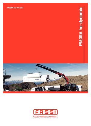 Grues de chargement hydrauliques Fassi F 950 RA 2.27 he-dynamic