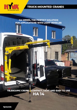 Grues de chargement hydrauliques Hyva Crane HA 14 E2