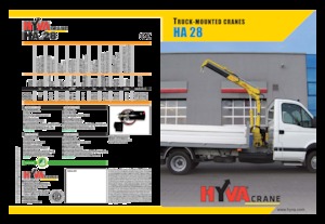 Grues de chargement hydrauliques Hyva Crane HA 28