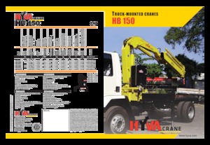 Grues de chargement hydrauliques Hyva Crane HB 150 J2