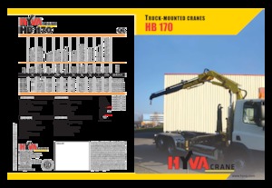 Grues de chargement hydrauliques Hyva Crane HB 170 E4 J2