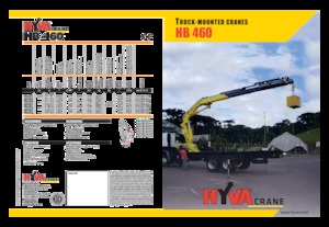 Grues de chargement hydrauliques Hyva Crane HB 460 E2