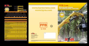 Grues de chargement hydrauliques Hyva Crane HB 50 FFB 