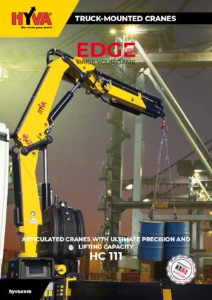 Grues de chargement hydrauliques Hyva Crane HC 111 E3