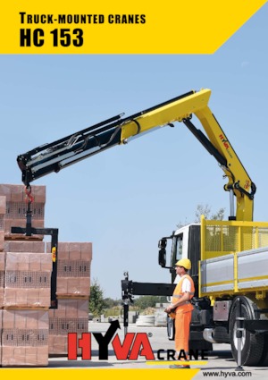 Grues de chargement hydrauliques Hyva Crane HC 153 E6
