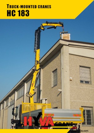 Grues de chargement hydrauliques Hyva Crane HC 183 E6