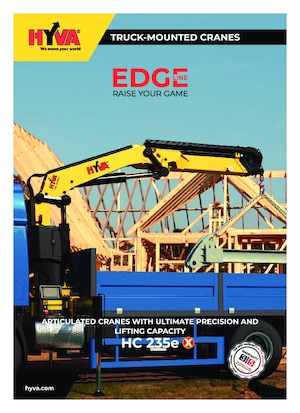 Grues de chargement hydrauliques Hyva Crane HC 235e X E6 