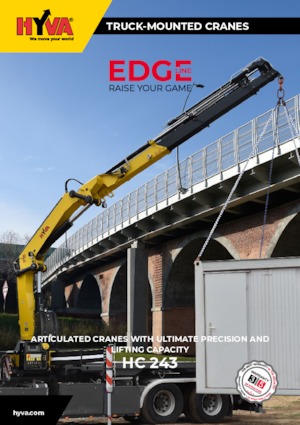 Grues de chargement hydrauliques Hyva Crane HC 243 E6 J2 