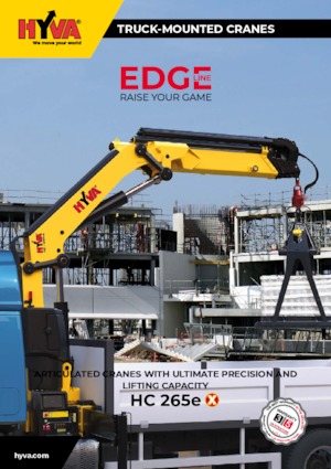 Grues de chargement hydrauliques Hyva Crane HC 265e E6 
