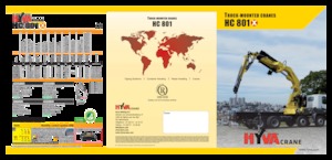 Grues de chargement hydrauliques Hyva Crane HC 801X J4 
