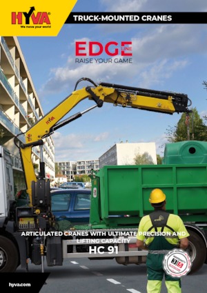 Grues de chargement hydrauliques Hyva Crane HC 91 E4