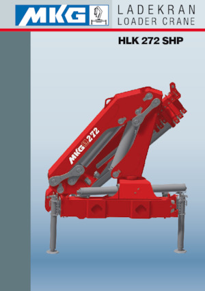 Grues de chargement hydrauliques MKG HLK 272 SHP a4
