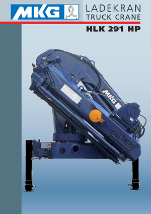 Grues de chargement hydrauliques MKG HLK 291 HP a8 