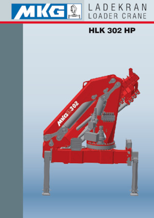 Grues de chargement hydrauliques MKG HLK 302 HP a4