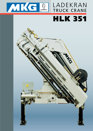 Grues de chargement hydrauliques MKG HLK 351 a3