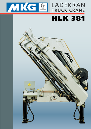 Grues de chargement hydrauliques MKG HLK 381 HP a1