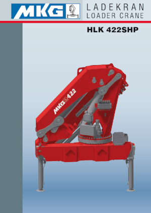 Grues de chargement hydrauliques MKG HLK 422 SHP a3