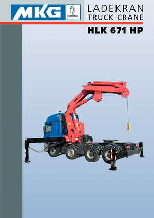 Grues de chargement hydrauliques MKG HLK 671 HP a5