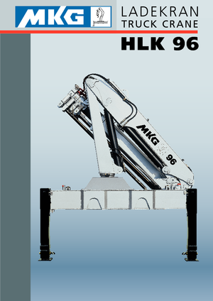 Grues de chargement hydrauliques MKG HLK 96 a2 