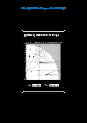 Grues de chargement hydrauliques Effer IQ.1200 HP E8