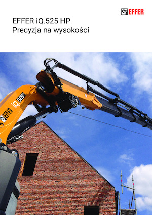 Grues de chargement hydrauliques Effer iQ.525 HP E-6