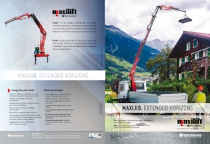 Grues de chargement hydrauliques Maxilift ML 380.4H
