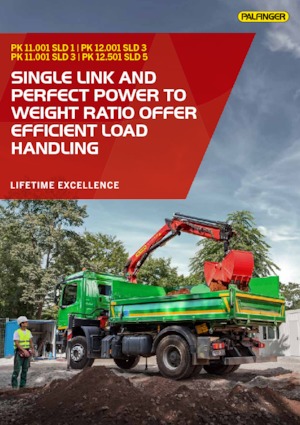 Grues de chargement hydrauliques Palfinger PK 12.501 SLD 5 A