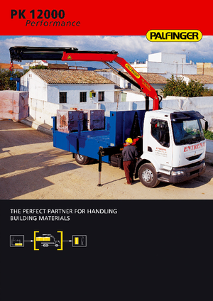 Grues de chargement hydrauliques Palfinger PK 12000 B