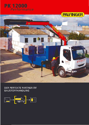 Grues de chargement hydrauliques Palfinger PK 12000 B