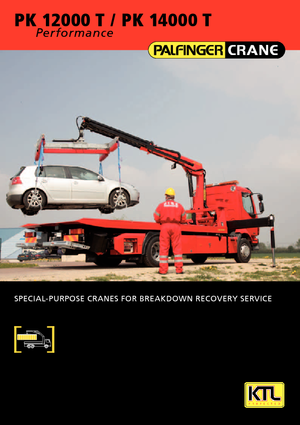 Grues de chargement hydrauliques Palfinger PK 12000 TB
