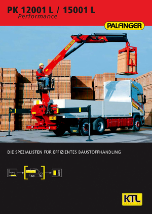 Grues de chargement hydrauliques Palfinger PK 12001 LAH 4
