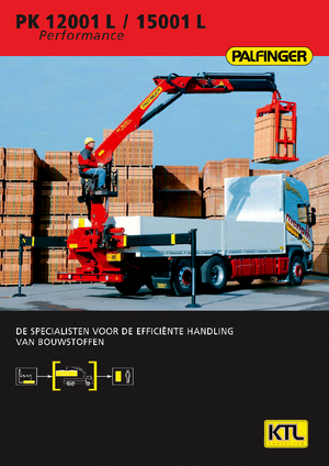 Grues de chargement hydrauliques Palfinger PK 12001 LAH 4