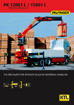 Grues de chargement hydrauliques Palfinger PK 12001 LAH 4