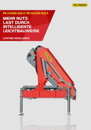 Grues de chargement hydrauliques Palfinger PK 14.501K SLD 5