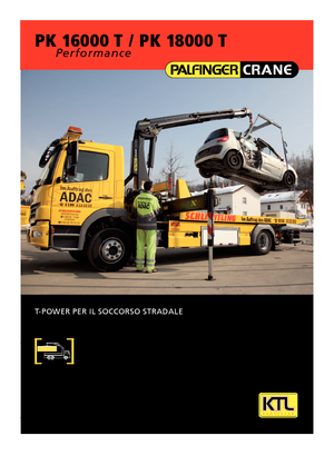 Grues de chargement hydrauliques Palfinger PK 18000 TC  HPLS