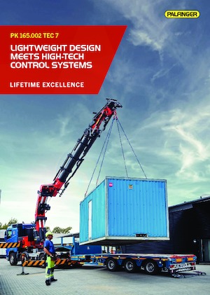 Grues de chargement hydrauliques Palfinger PK 165.002 TEC 7 H 