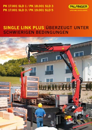 Grues de chargement hydrauliques Palfinger PK 17.001 SLD 3 A