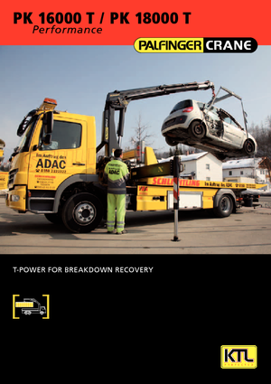 Grues de chargement hydrauliques Palfinger PK 18000 TC  HPLS