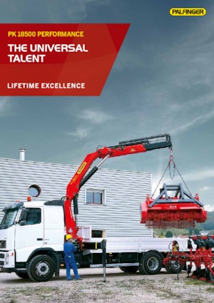Grues de chargement hydrauliques Palfinger PK 18500 C