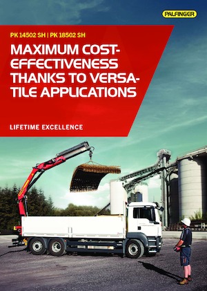 Grues de chargement hydrauliques Palfinger PK 18502 SH D