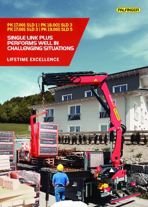 Grues de chargement hydrauliques Palfinger PK 17.001 SLD 1